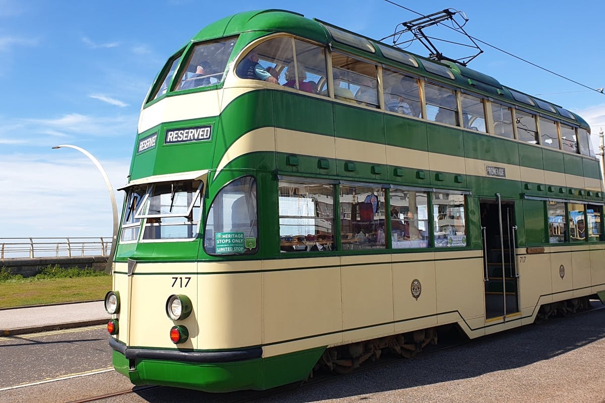 Book a tram tour now at Blackpool Heritage Tours 