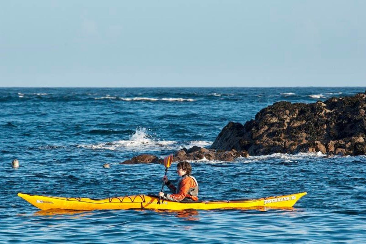 Book kayaking with Inish Adventures