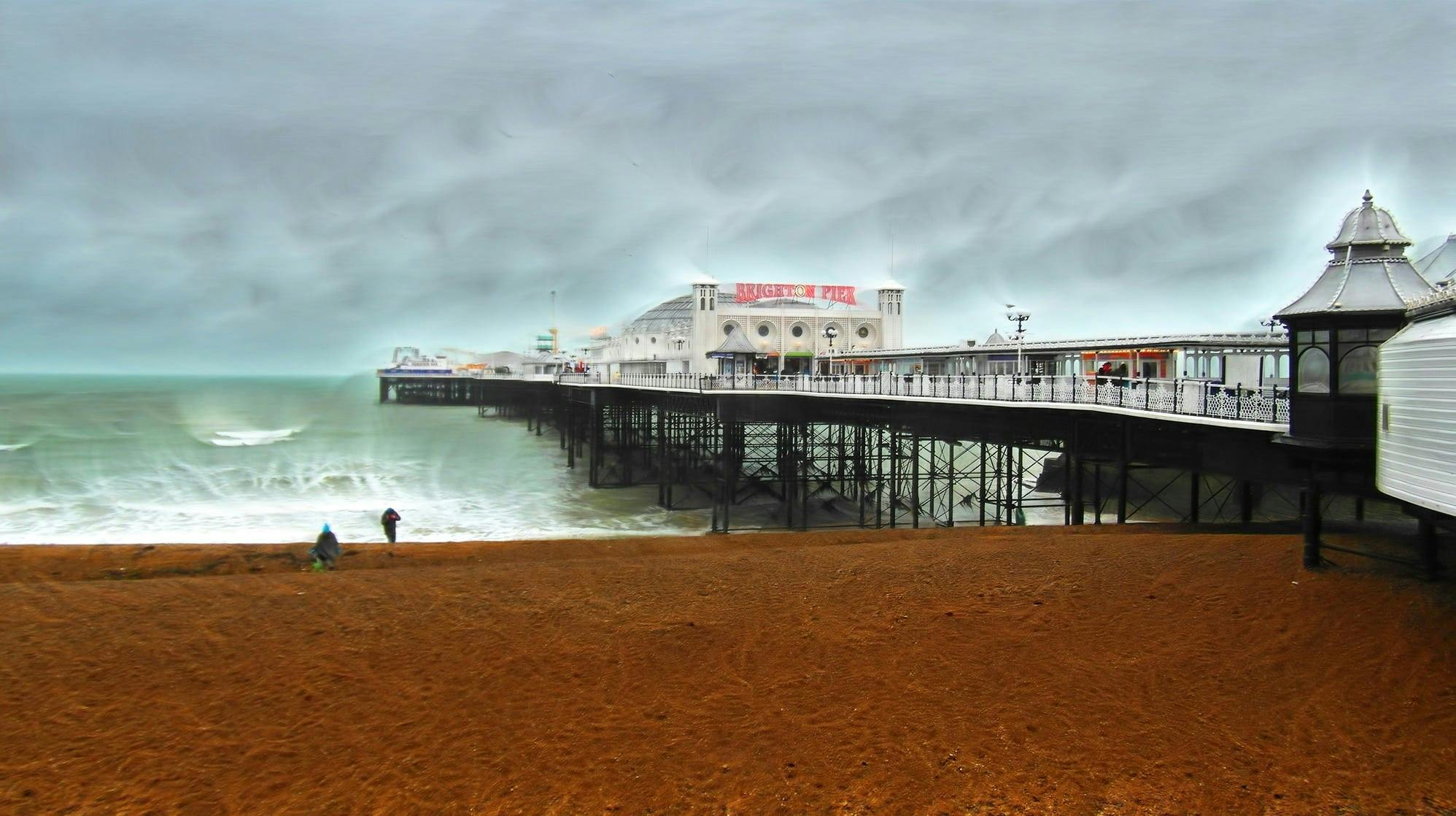 Go surfing in Brighton Brighton pier 