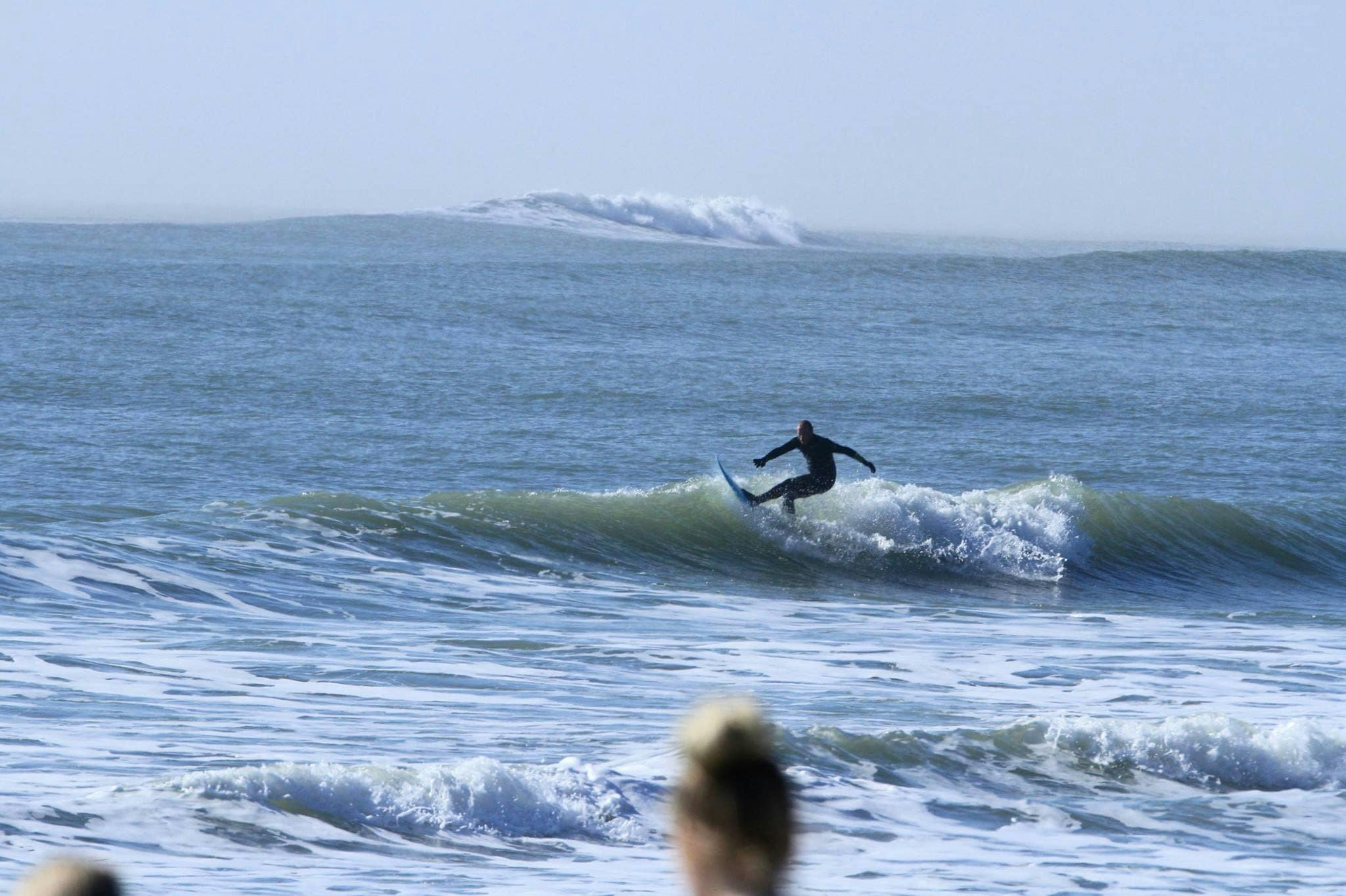 Surfing near London