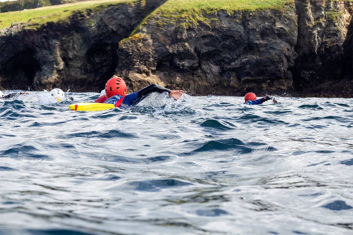 Cornish Rock Tors Swimming