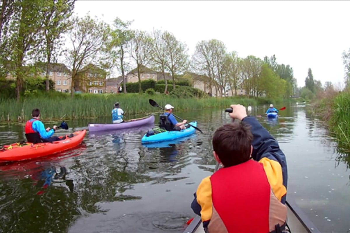 Book now kayaking with Dereham Canoe Group