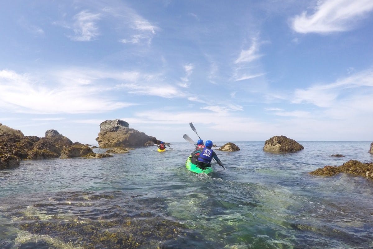 Book now kayaking with Cornish Coast Adventures 