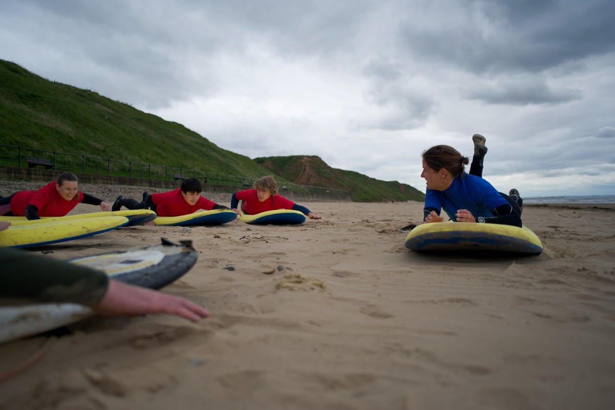 Saltburn Surf School Lesson