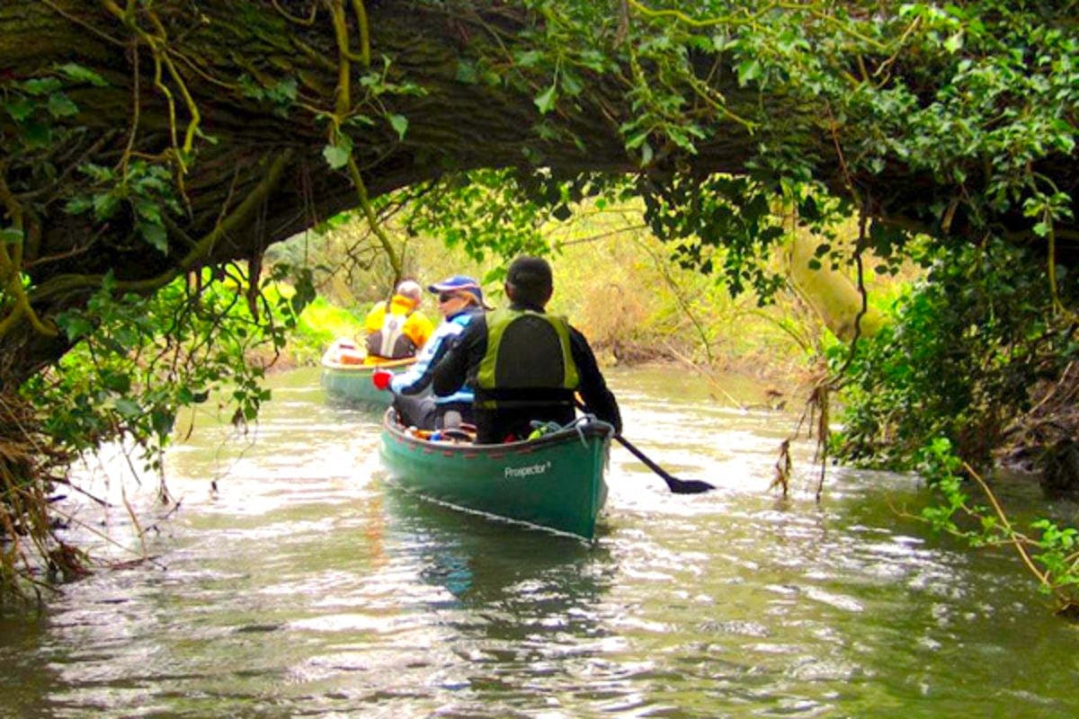 Canoeing with Maldon Canoe Club