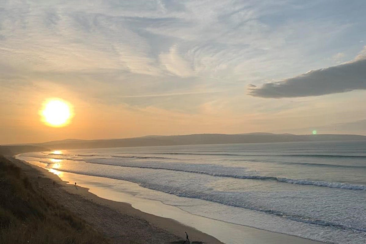 Beach sunset