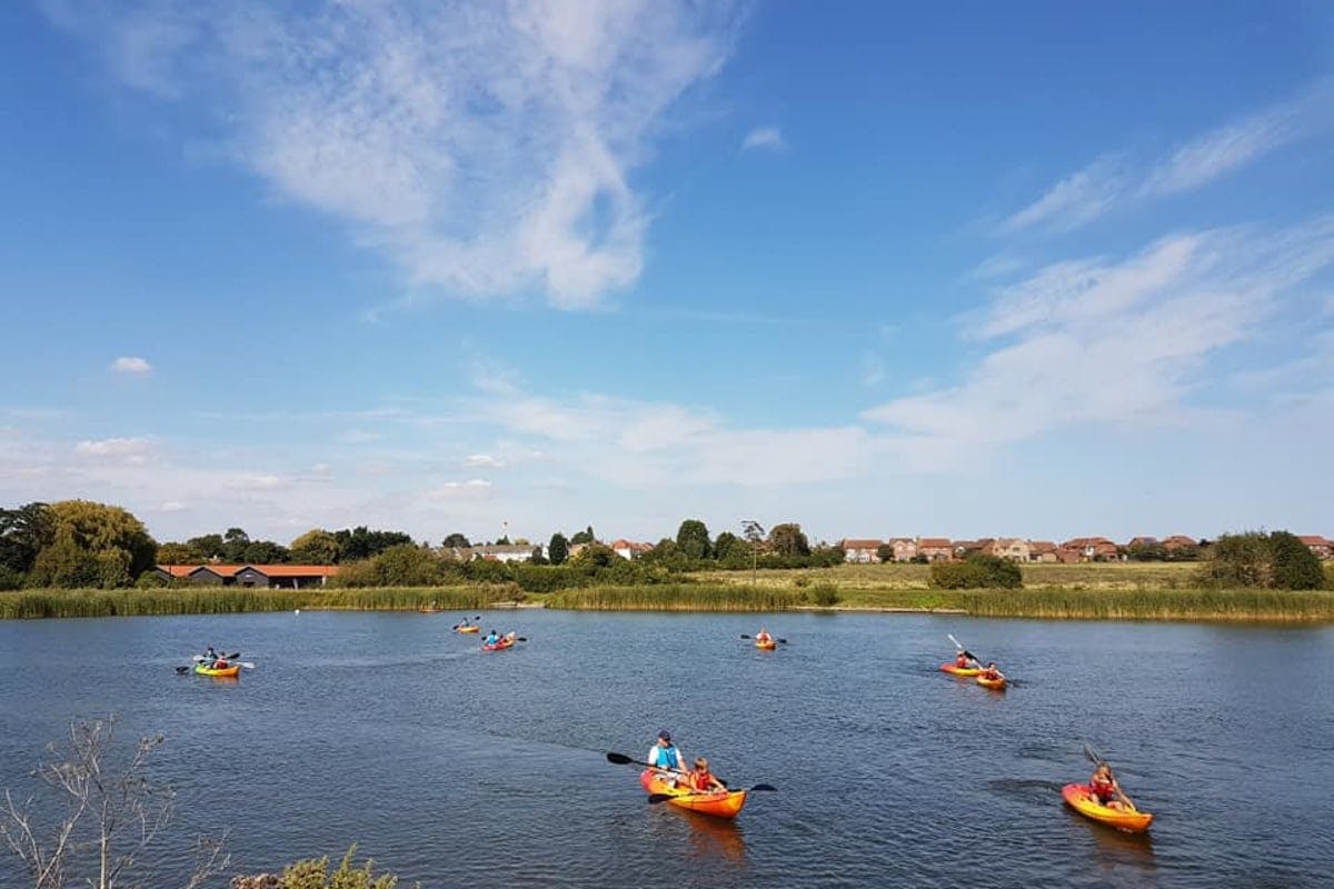 Kayaking Hadleigh Park Whoosh Explore