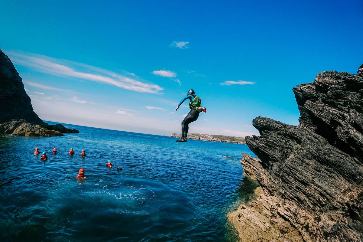 book a coasteering adventure