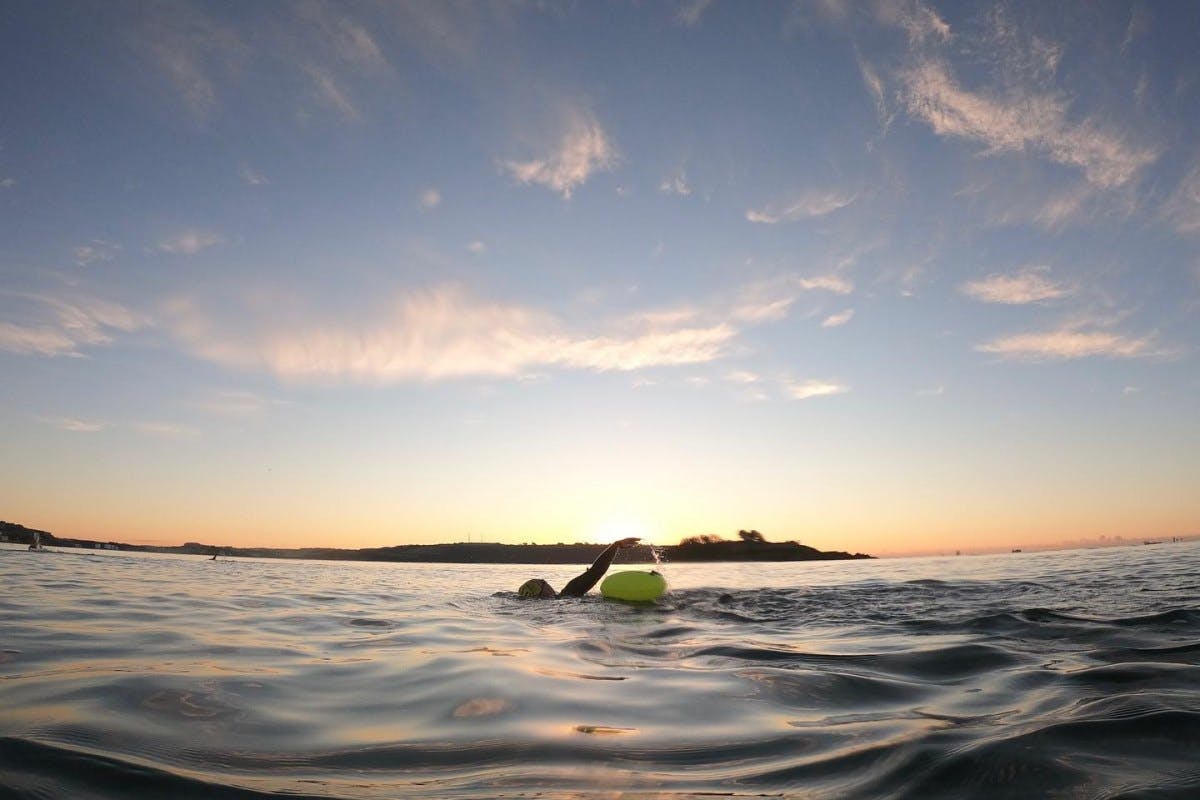 Book now an open water swimming session 