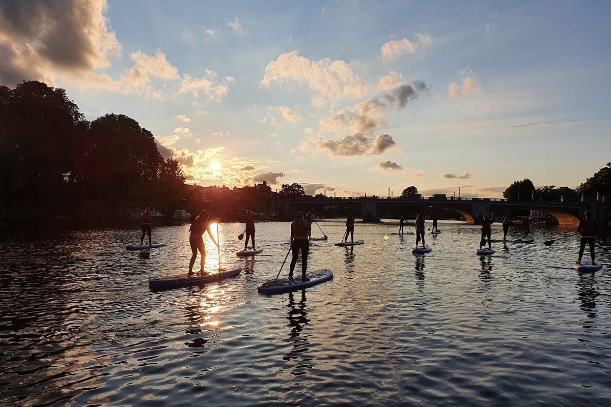 book stand-up paddleboarding