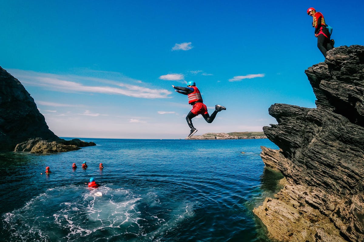 Book coasteering with Anglesey Outdoors