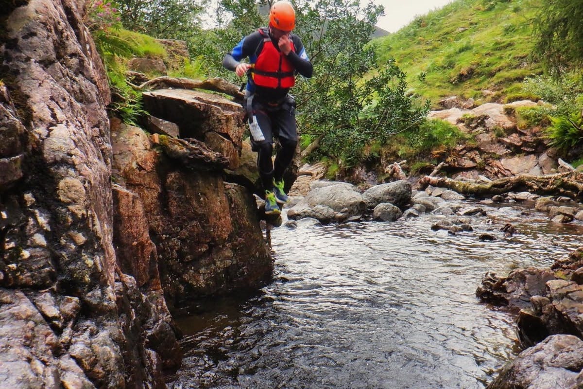 Book canyoning with Lake District Mountaineering