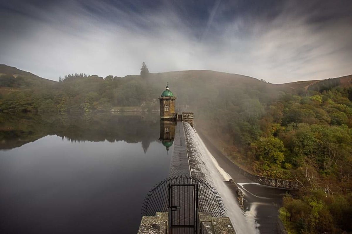 elan valley dam halloween