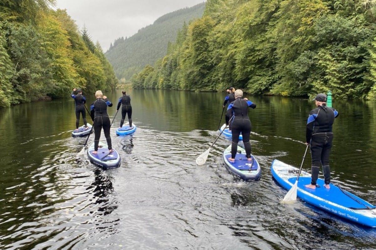 Book paddleboarding with SUP2Summit in East Scotland