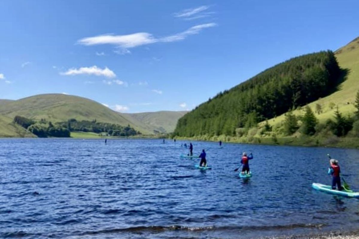 Book paddleboarding with SUP Hire and Sales Scottish Borders