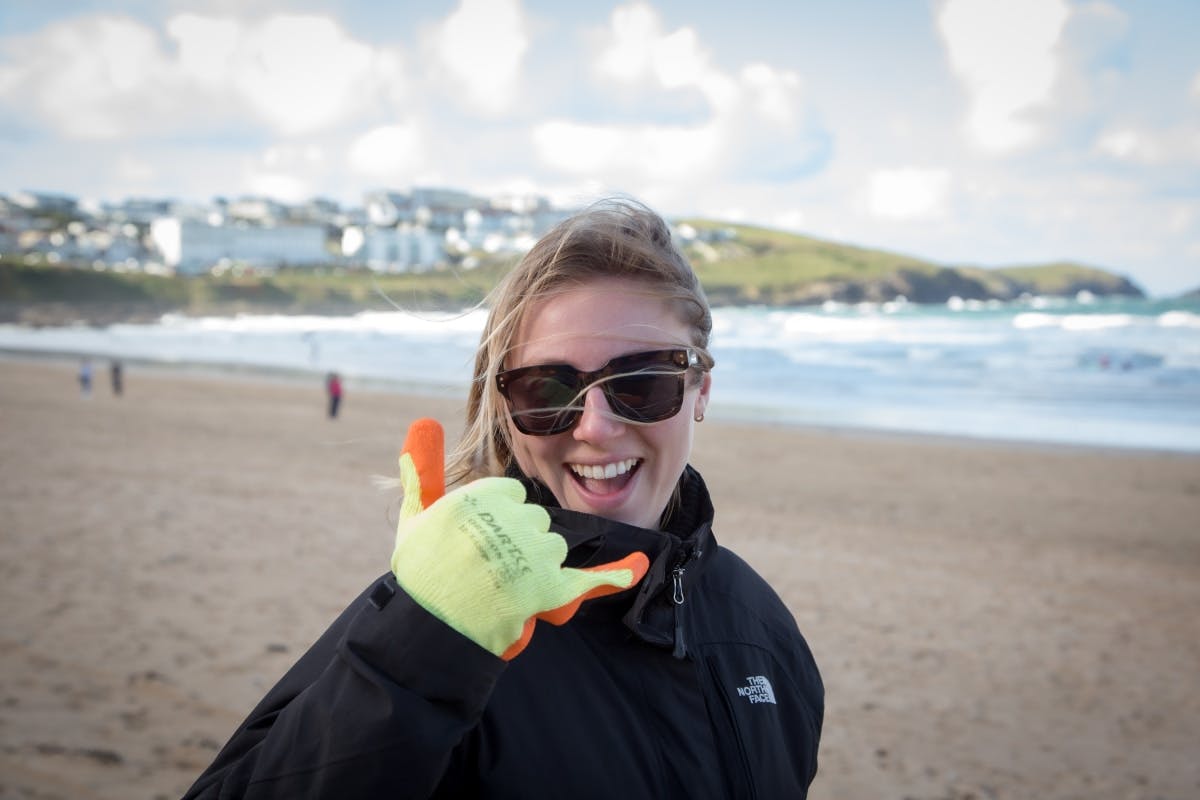 eola fistral beach clean