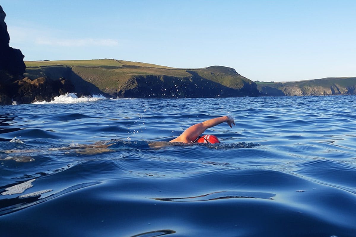 Book swimming with Cornish Rock Tors