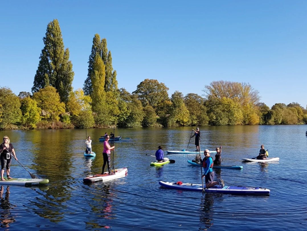 7 places to go standup paddleboarding in London