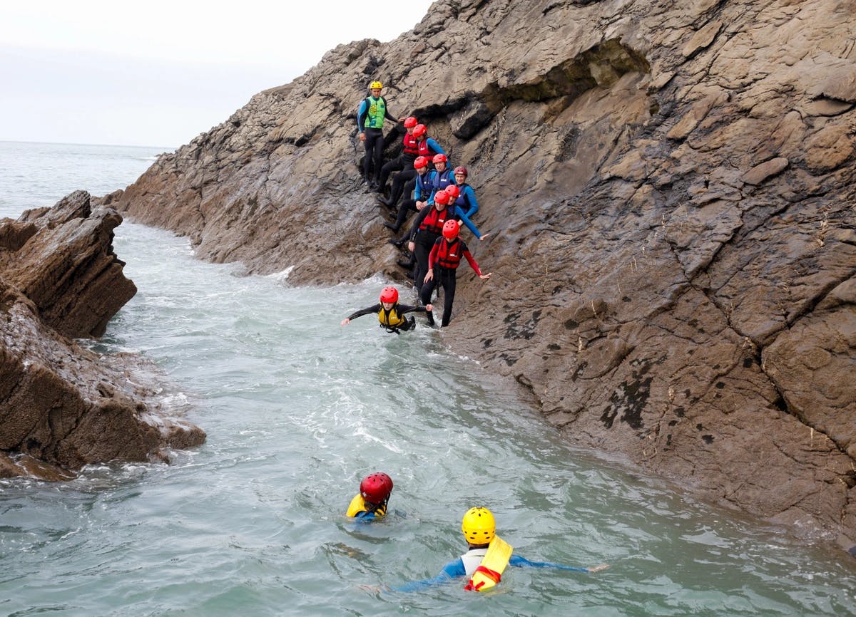 What is coasteering?