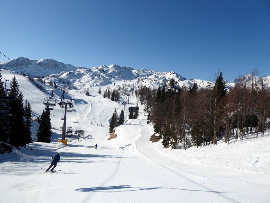 Skiing in Slovenia