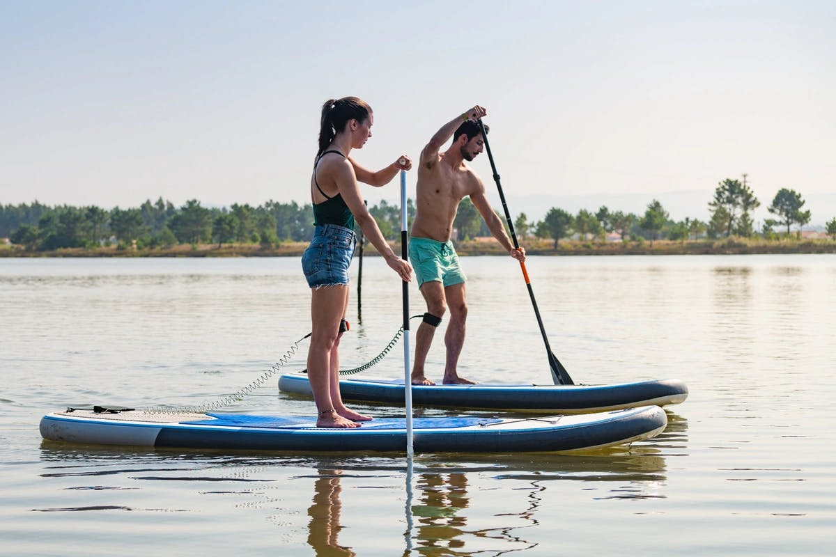 Paddleboarding in Wales