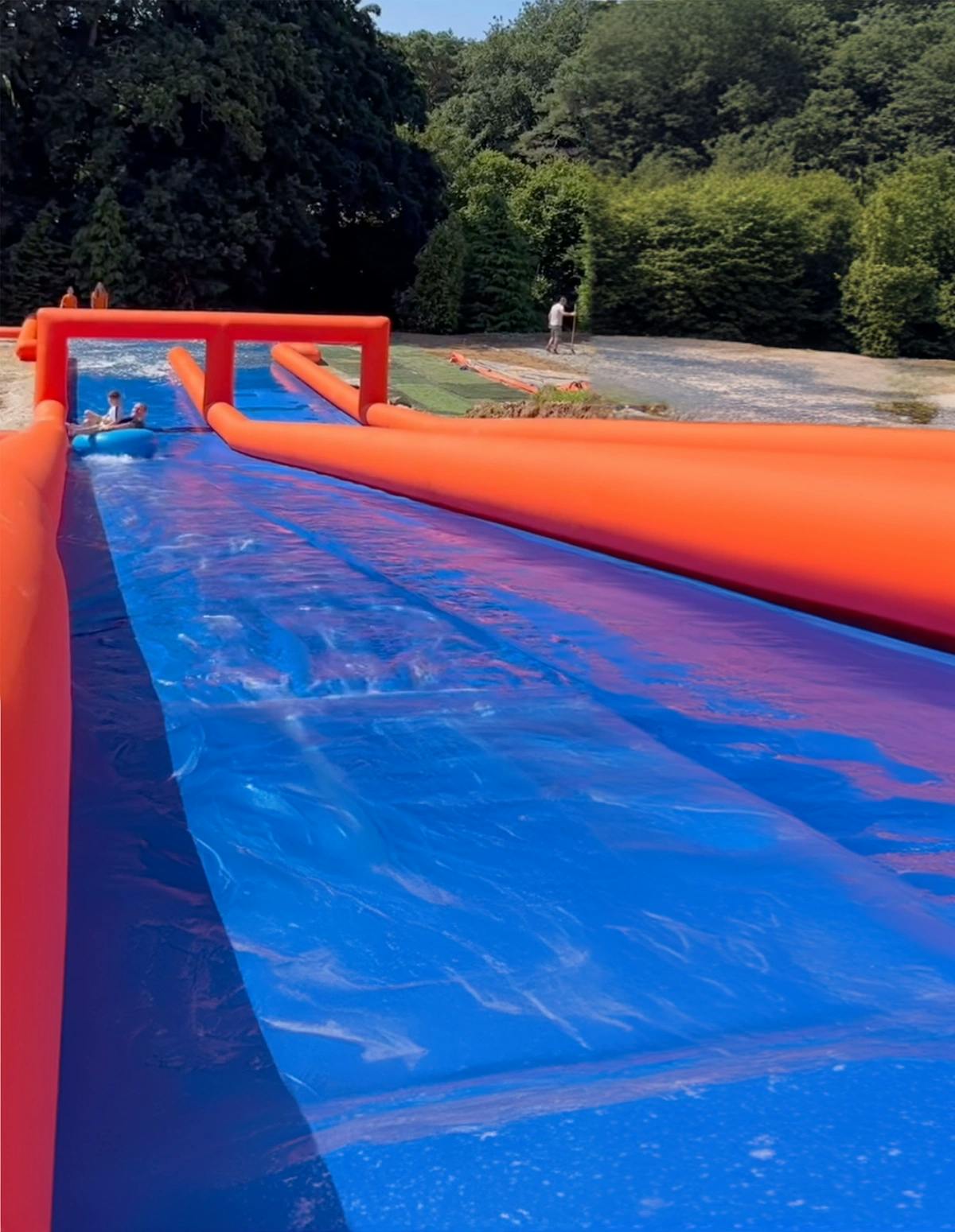 Outdoor activities in Cornwall: East Crinnis Slip and Slide