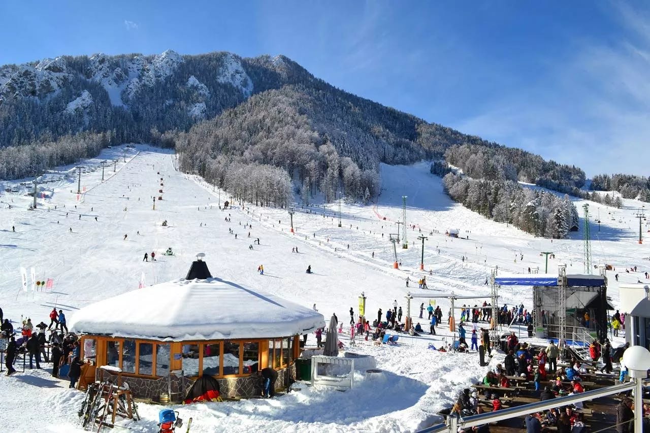 Skiing in Slovenia