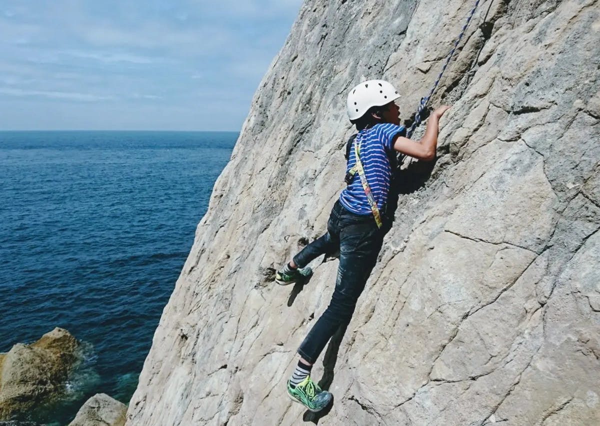 Climbing in Isle of Portland