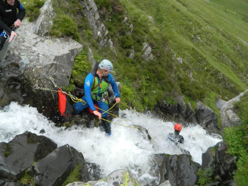 Canyoning in England