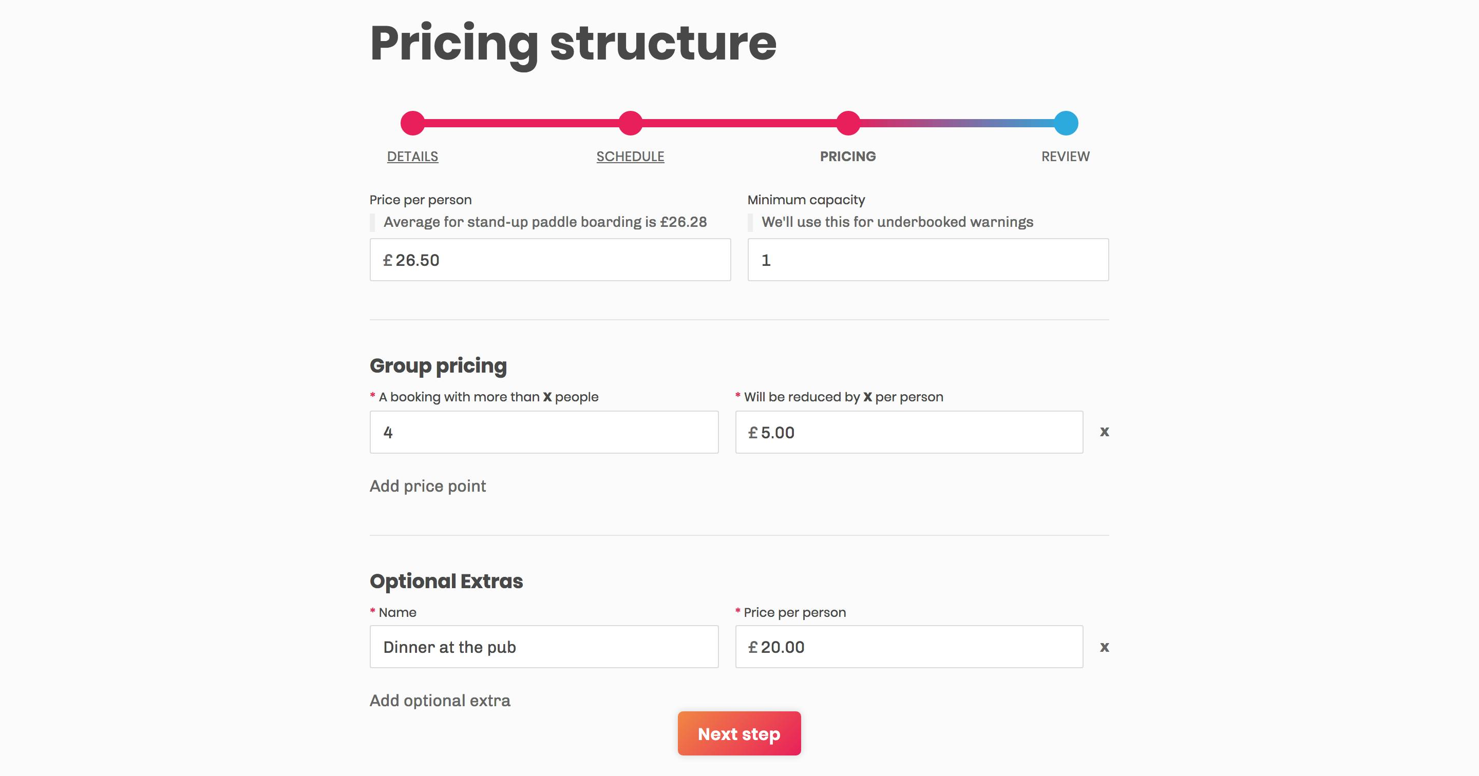 Pricing is super simple