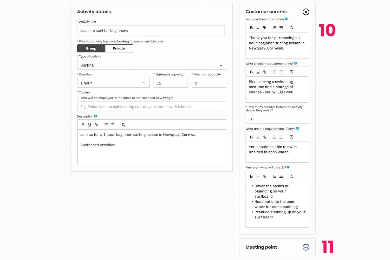 marketplace seo customer comms