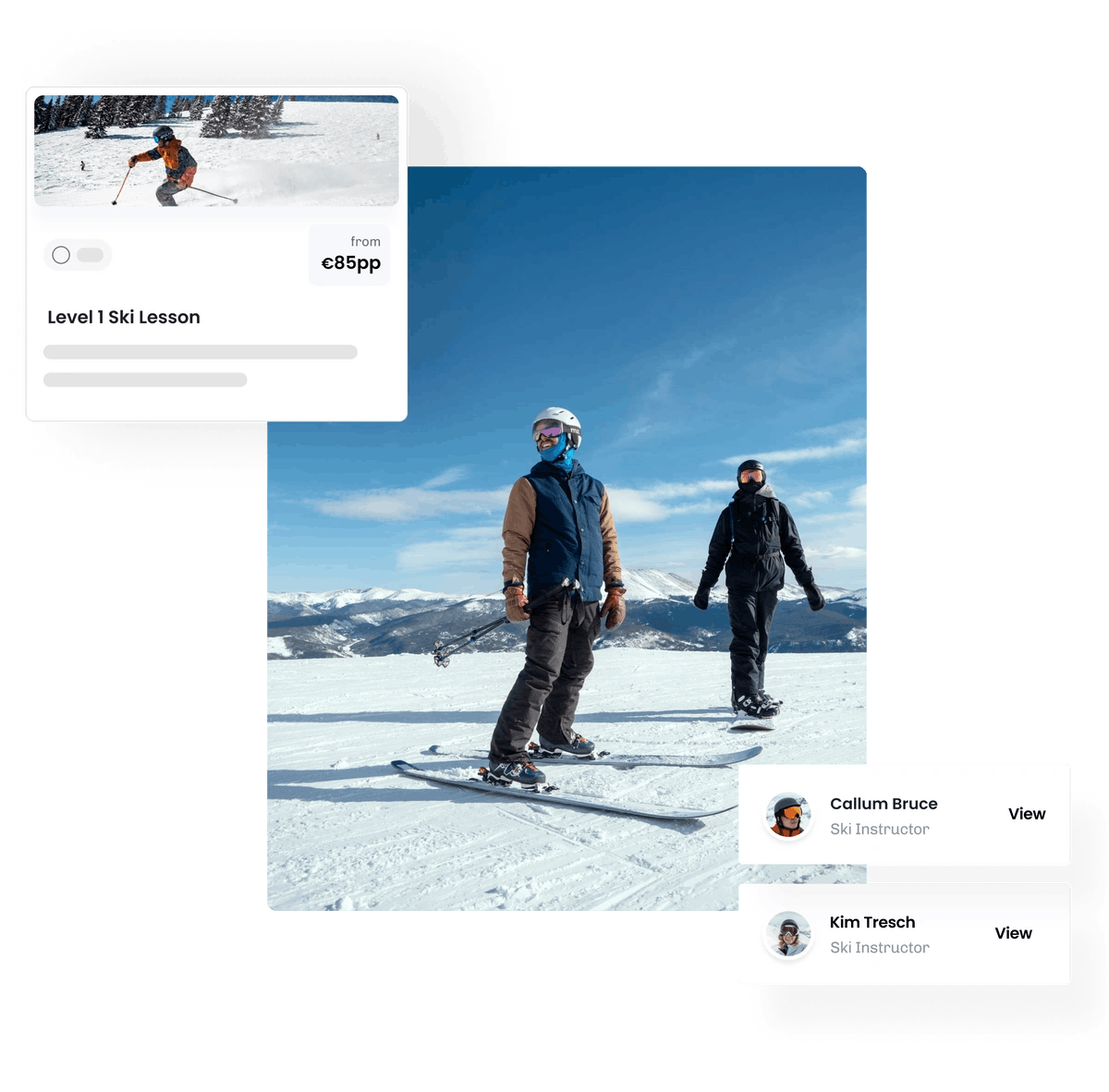 Best online booking system for ski schools