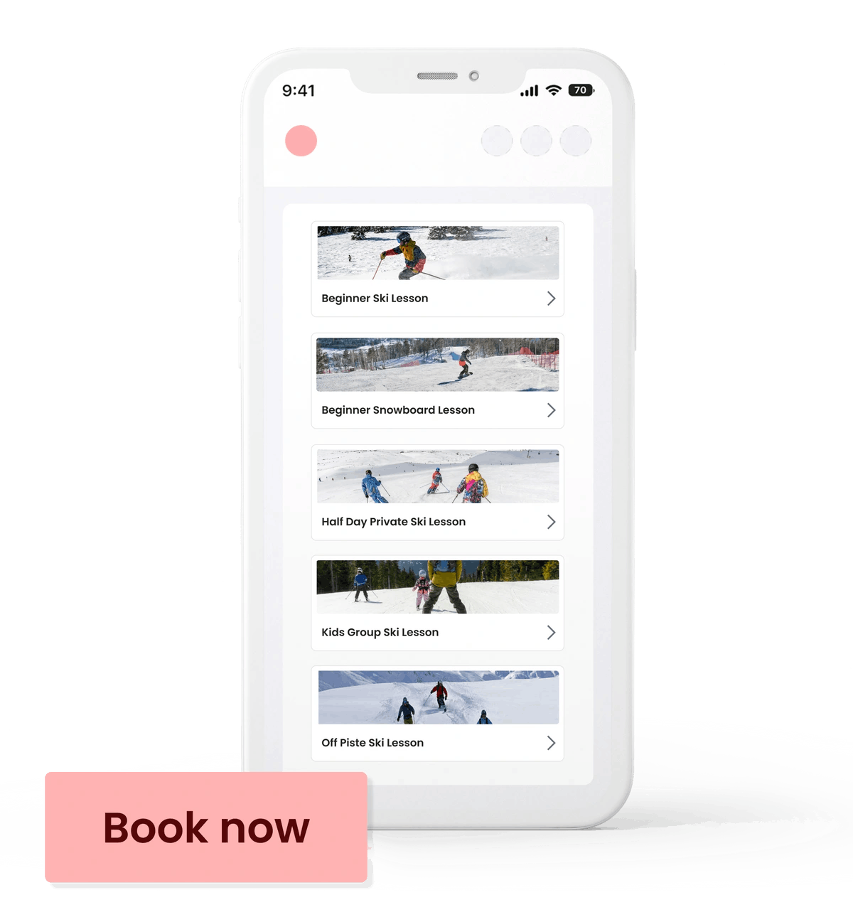 Best online booking system for ski schools