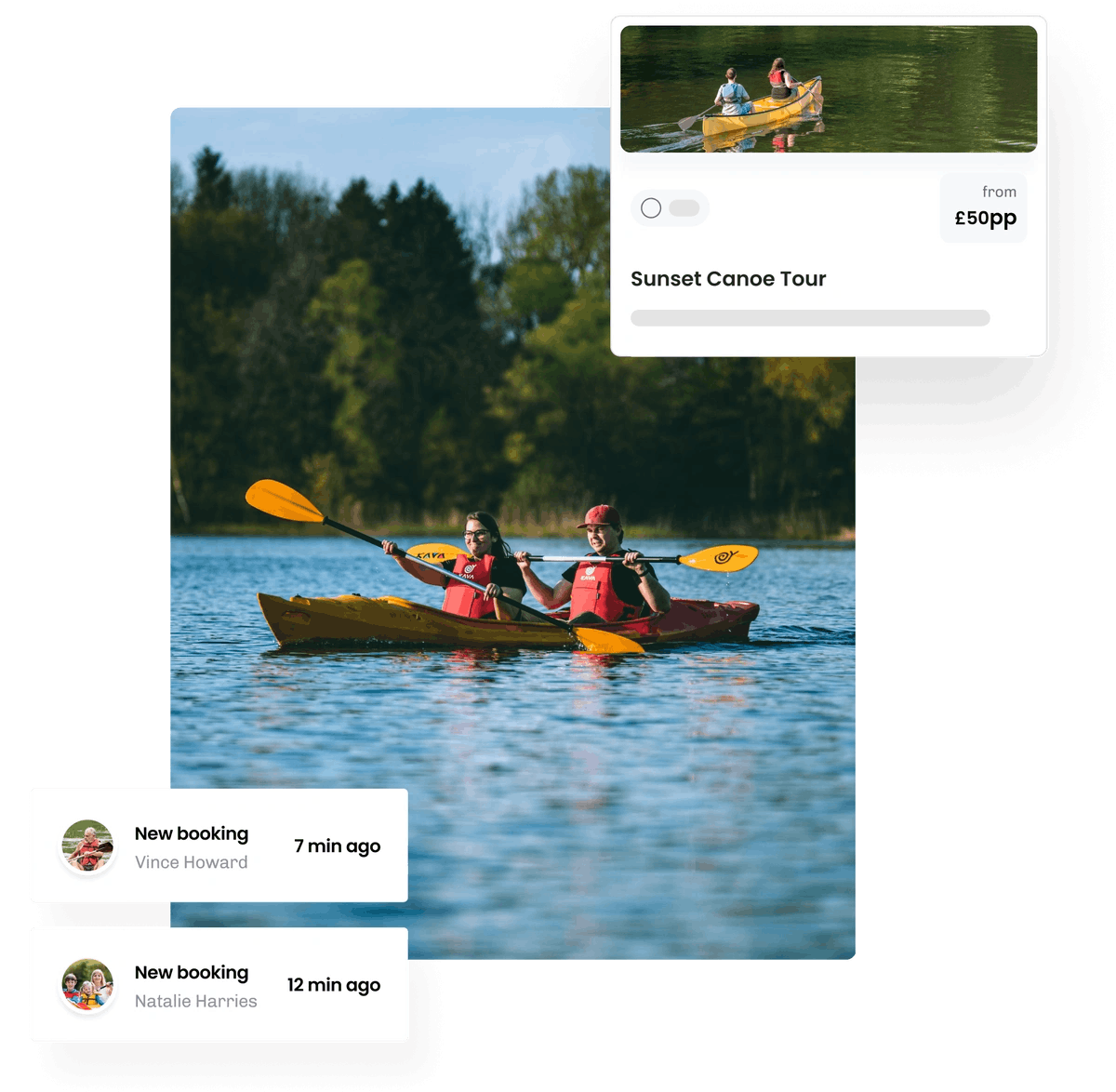 Best booking system for kayak and canoe rentals