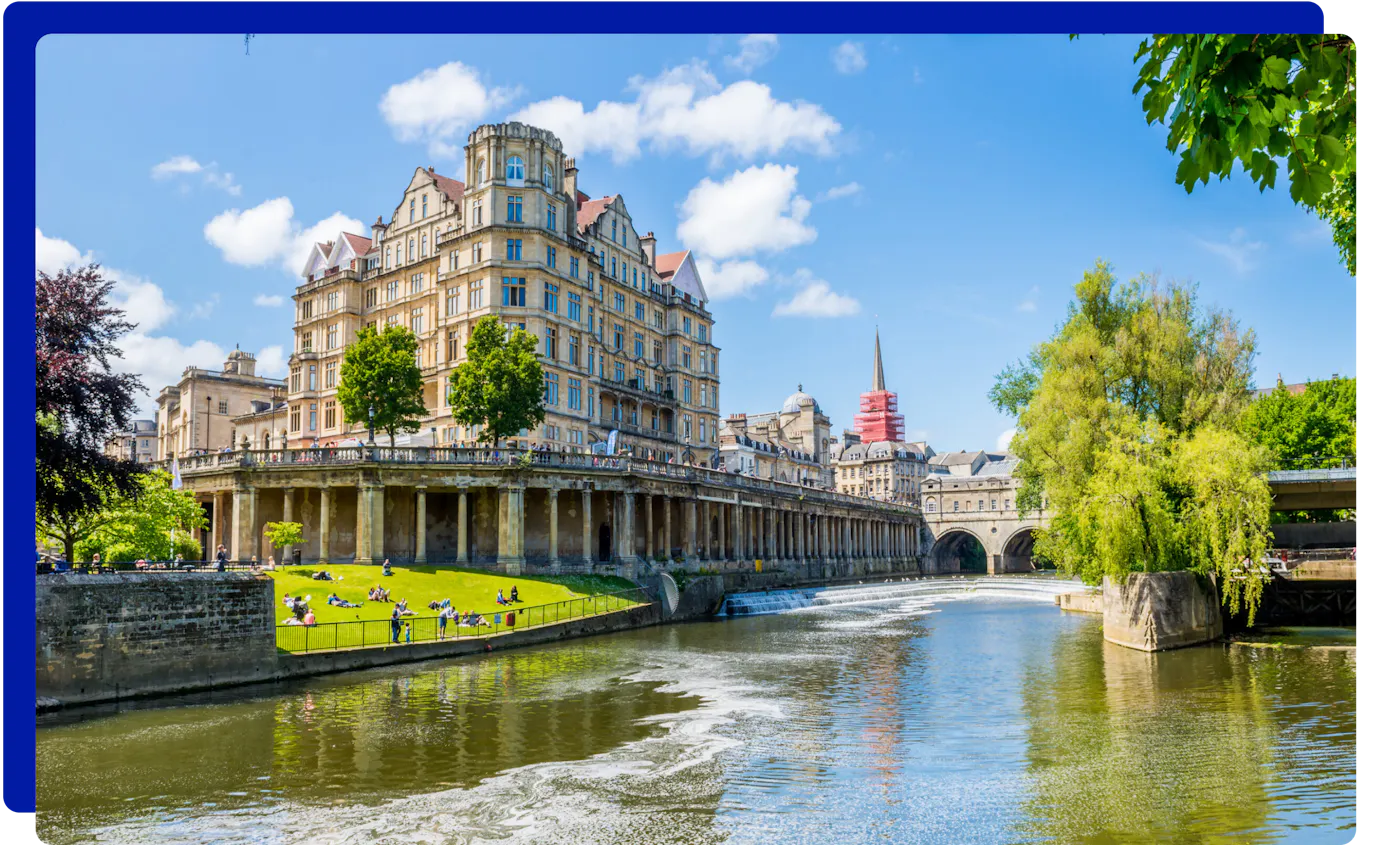 River in Bath, England