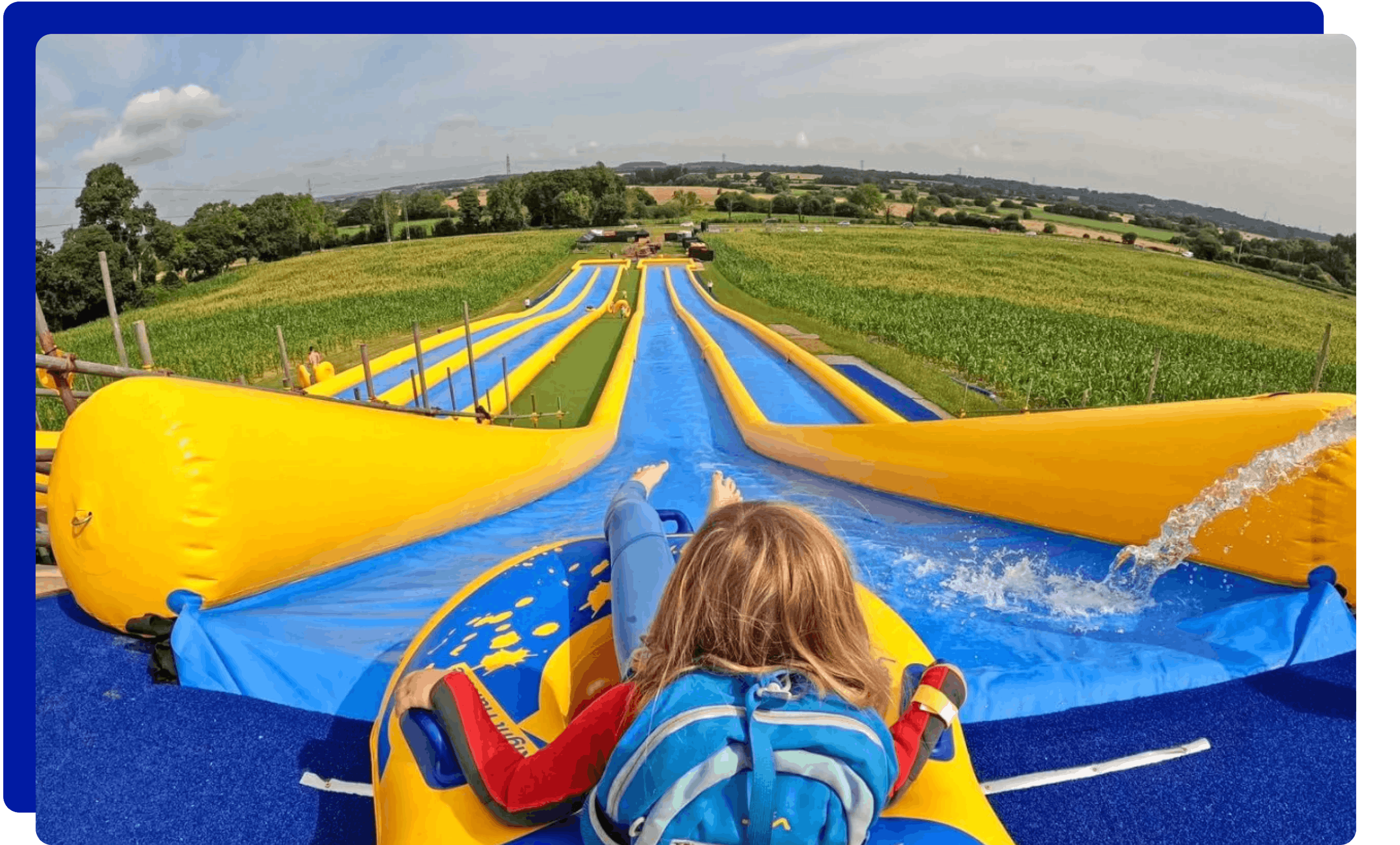 Mega Slip and Slide Cornwall