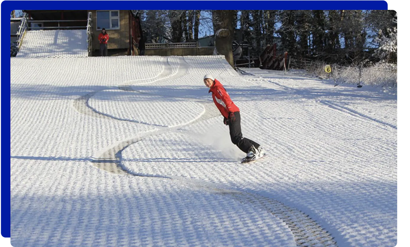Snowboarding in Devon at Torquay Alpine Ski Club