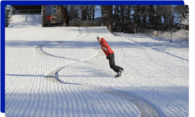 Snowboarding in Devon at Torquay Alpine Ski Club