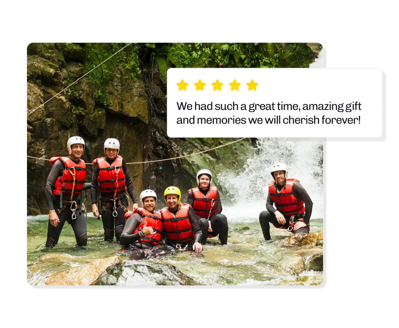 Family canyoning with an eola voucher