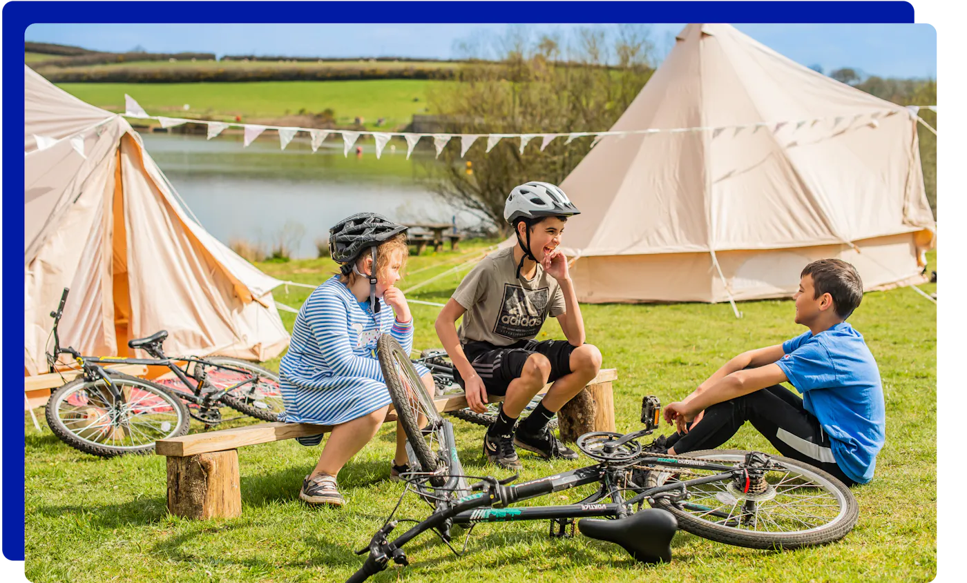 Camping at Tamar Lakes
