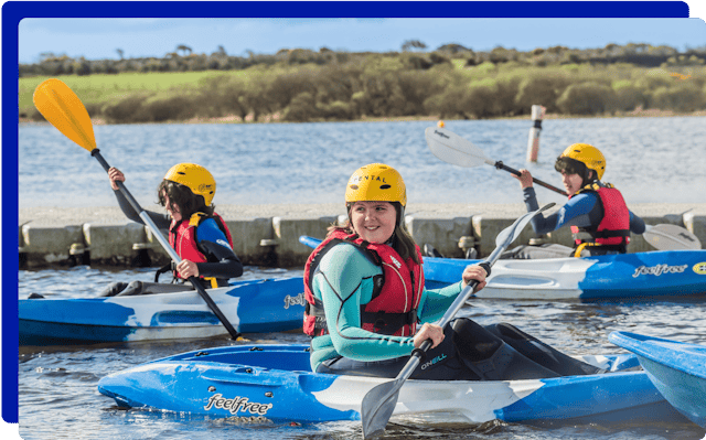 Watersports and camping at Stithians Lake Activity Centre