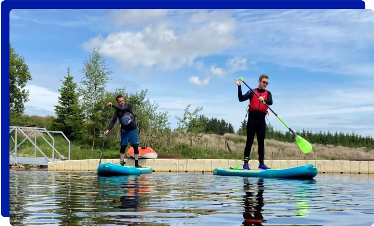 Activities at Llyn Brenig Reservoir and Visitor Centre