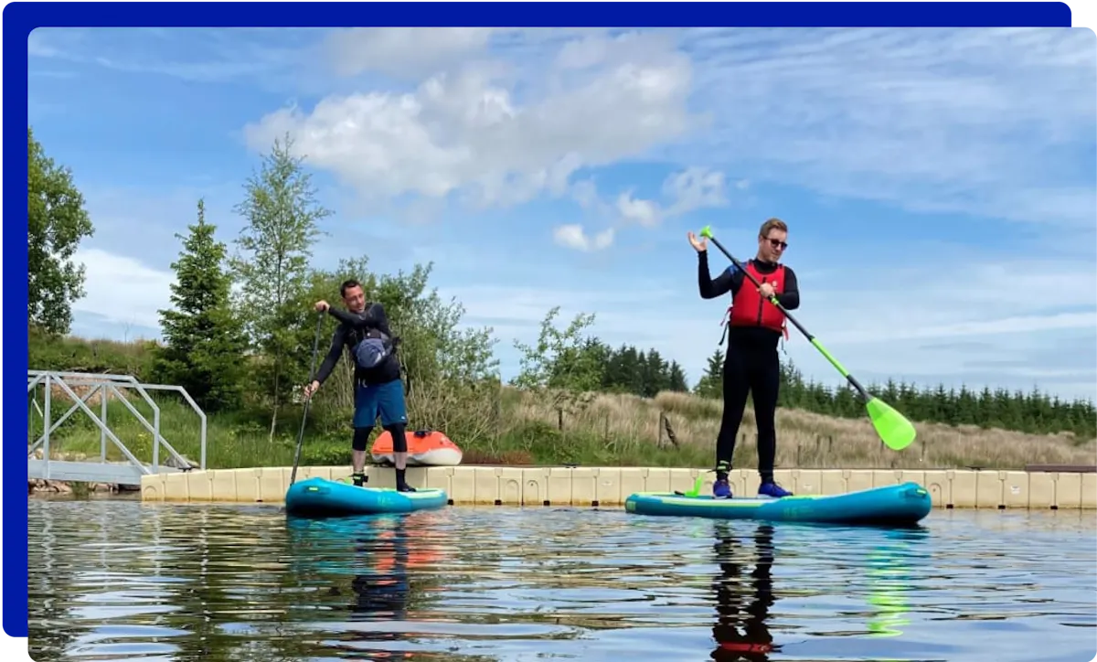 Activities at Llyn Brenig Reservoir and Visitor Centre