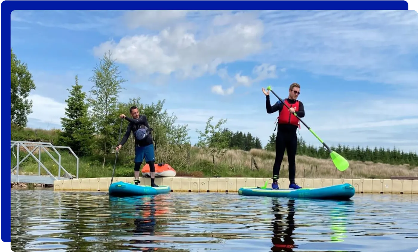 Watersports at Llyn Brenig Reservoir