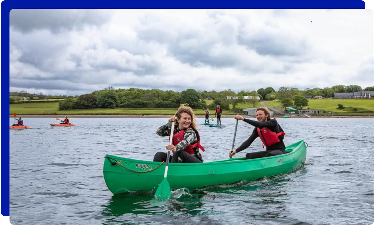 Watersports at Llys-y-Fran Activity Centre
