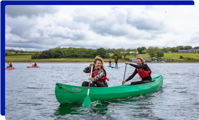 Watersports at Llys-y-Fran Activity Centre