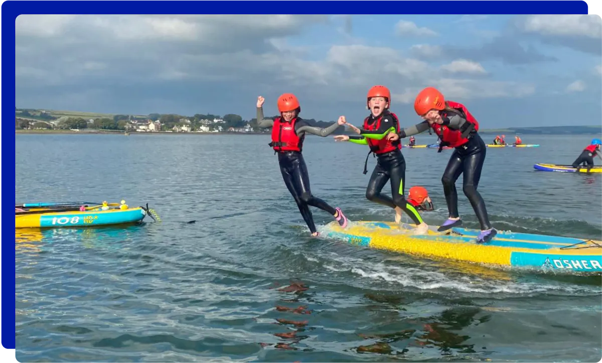 Paddleboarding at Loch Ryan with Stranraer Waterpsorts