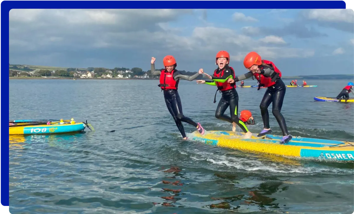 Paddleboarding at Loch Ryan with Stranraer Waterpsorts