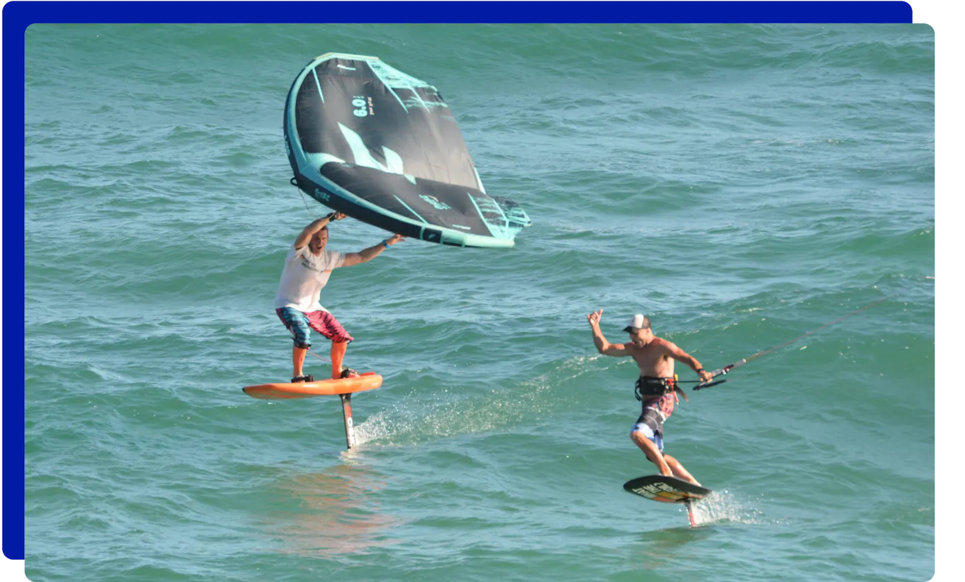 Winging and foiling in Poole and Dorset