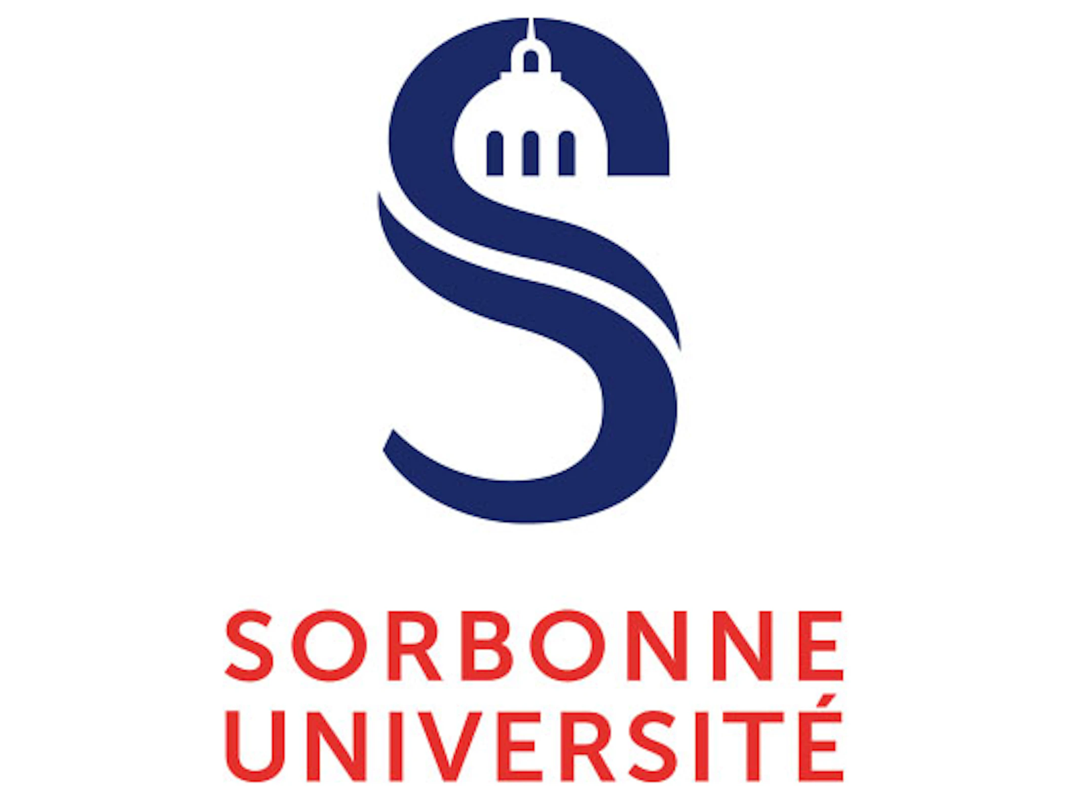 Logo Sorbonne Université bleu et rouge